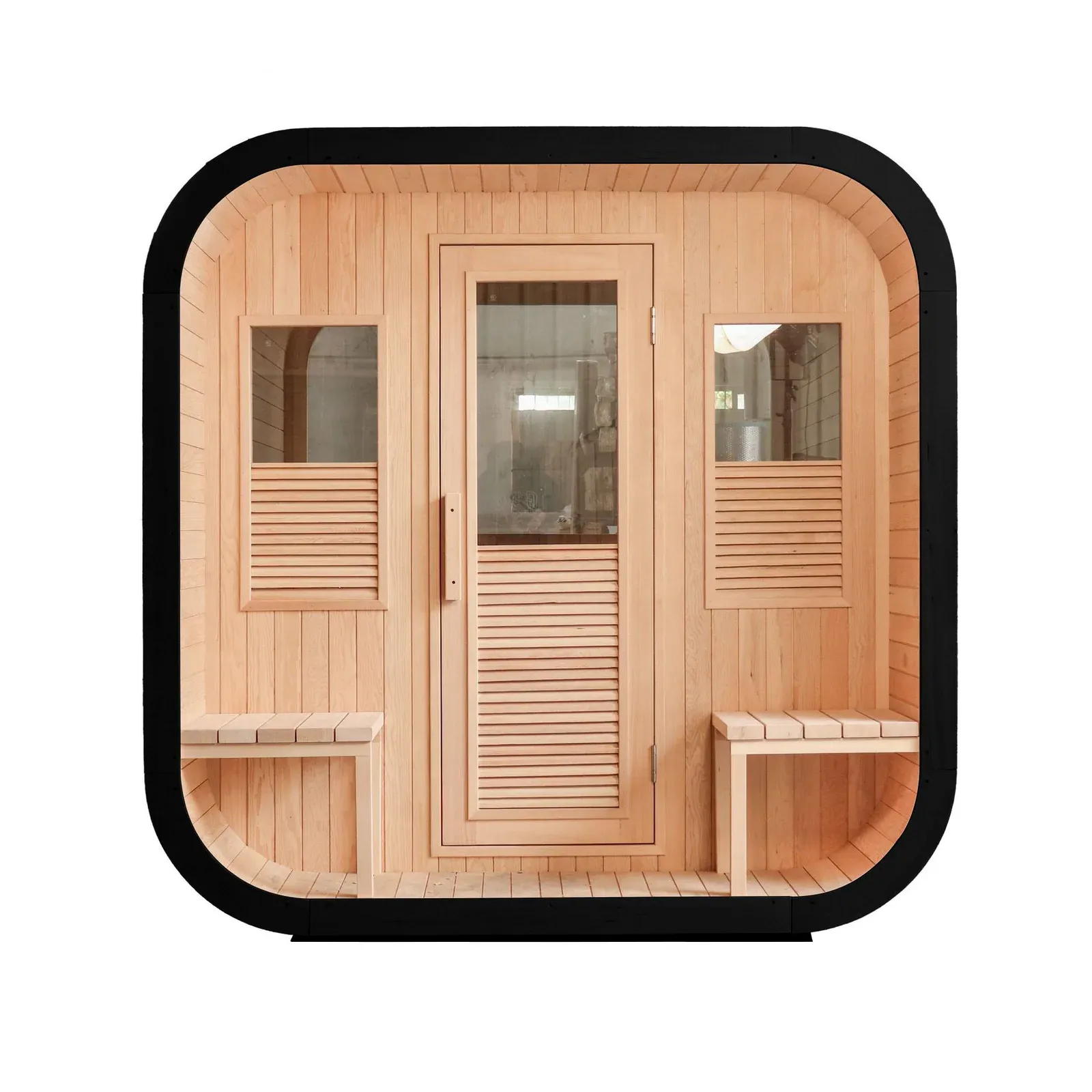 IOS-1818-D Outdoor Sauna Room selling point 2