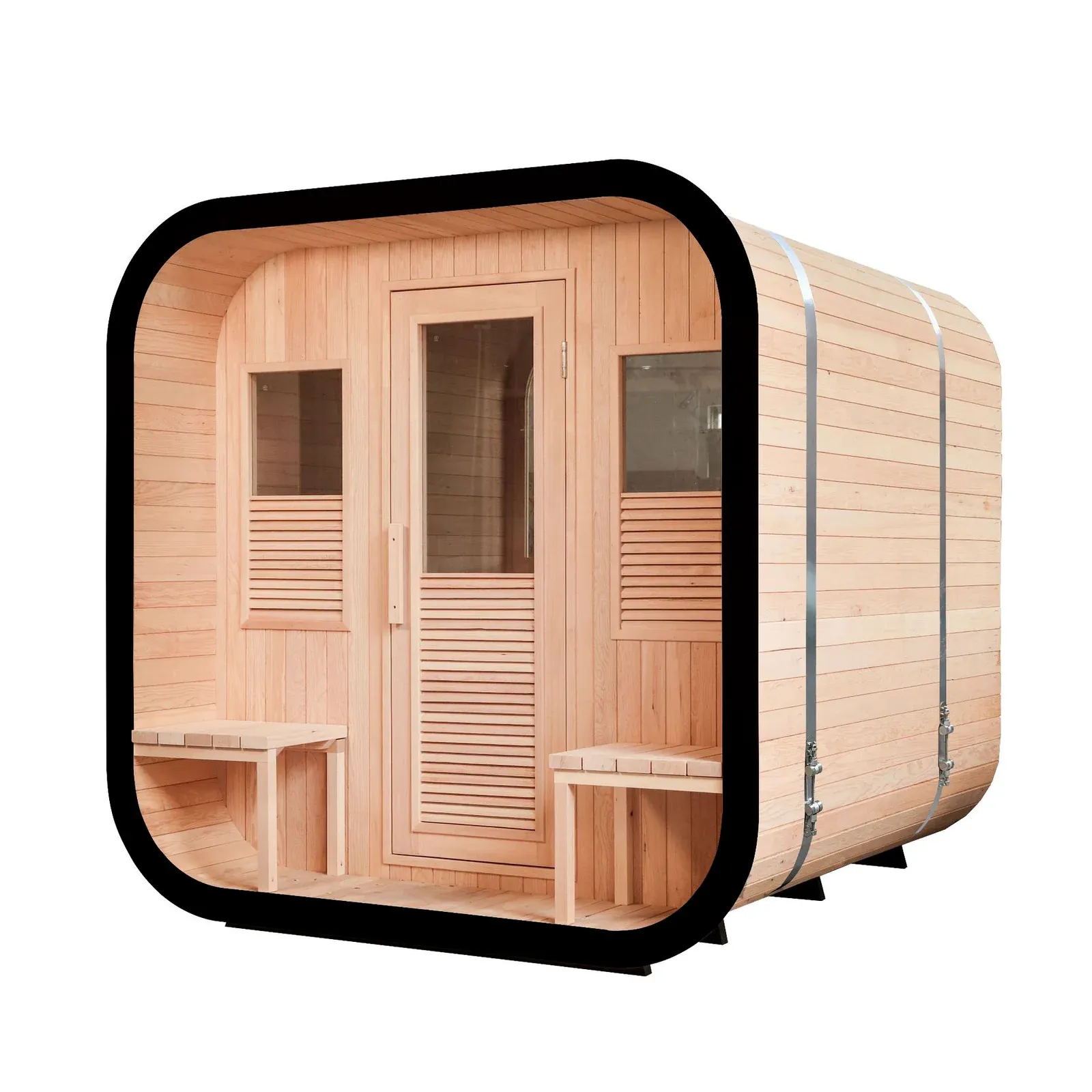 IOS-1818-D Outdoor Sauna Room selling point 3