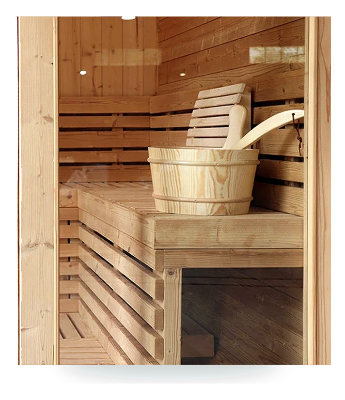 IOS-2020-E Outdoor Sauna Room