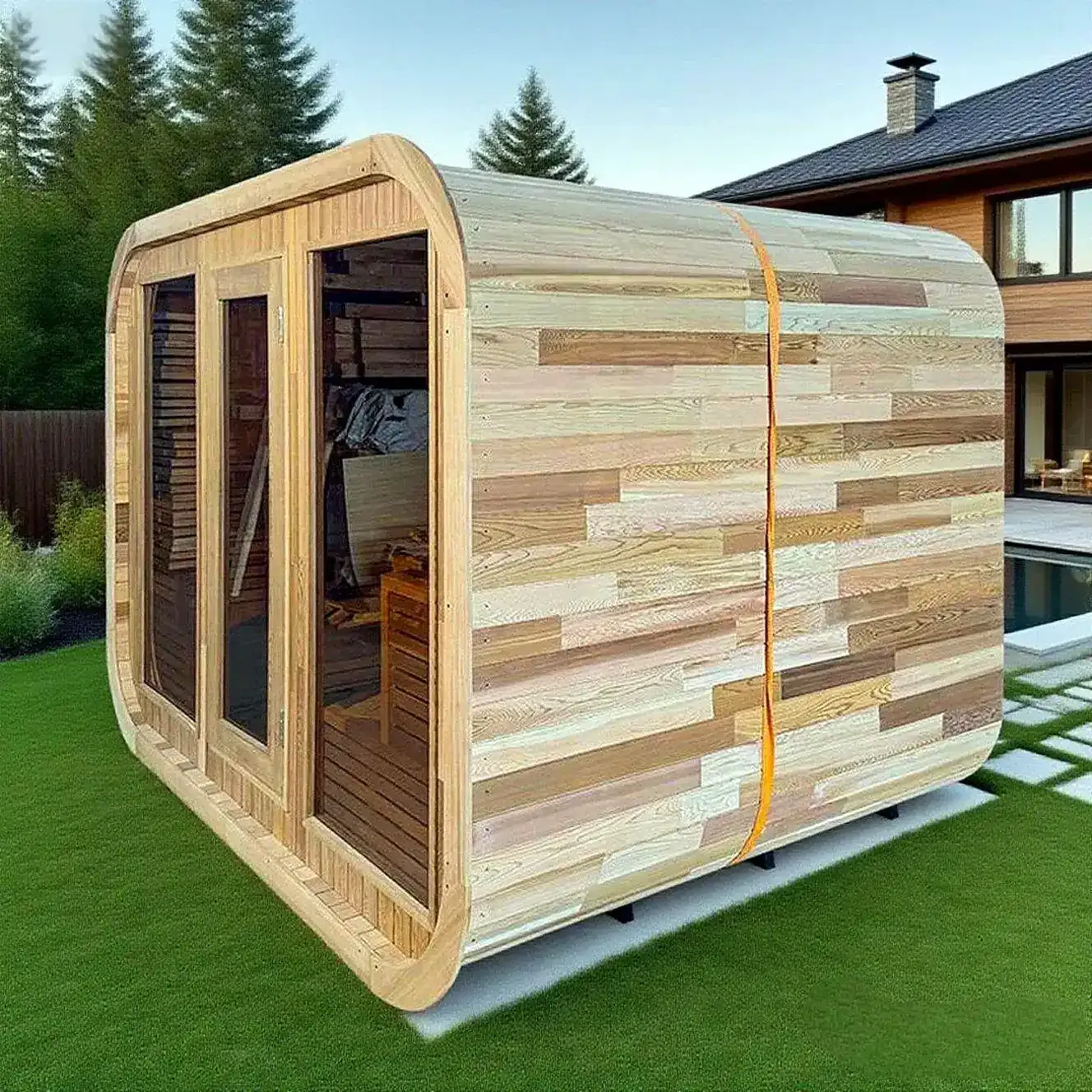 IOS-2024-B Outdoor Sauna Room selling point 3