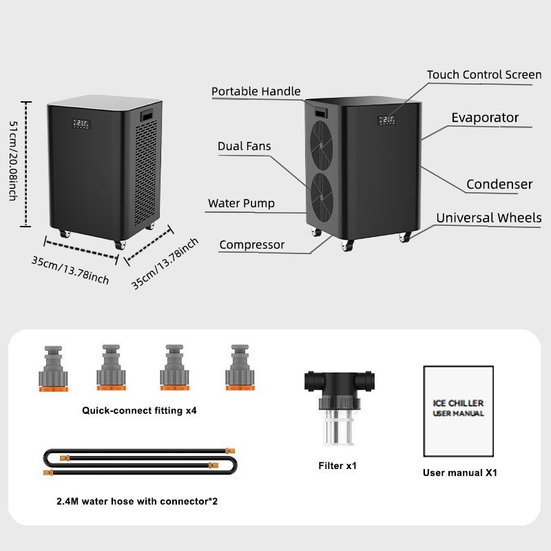 Commercial Cold Plunge Chiller